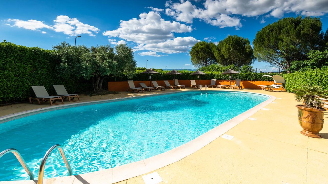 ホテル Logis La Grande Bastide オレゾン エクステリア 写真